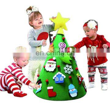 5 Designs Felt Christmas Ornaments Felt Christmas Tree Hanging Decorations photo-2