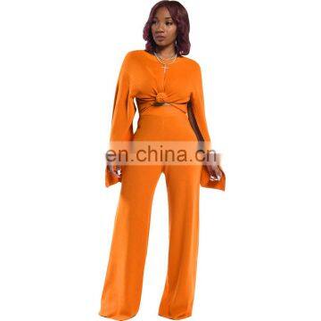 Plus Size Women Clothing 2 Piece Long Sleeve Top Loose Pant Outfit Two Piece Set photo-4