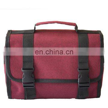 Fashion Men Folding Roll Toiletry Bag Hanging Storage Organizer Washing Travel Bag With Hook photo-4