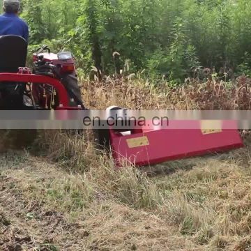 China 15-55hp Farm Machinery Small Tractor side 3 point PTO hydraulic Verge mulcher Flail Mower