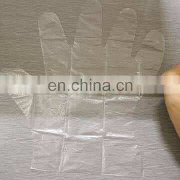Disposable PE Plastic 2pcs Folded Guantes Plasticos in Pair photo-3