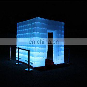 Oxford Fabric Air Blown Inflatable Cube Structure Inflatable Photo Booth for Photo Gallery