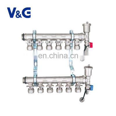 Water Ball Valve Manifold Underfloor Heating System