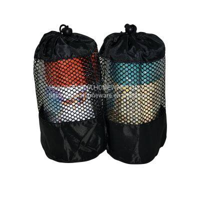 Suede Eco Friendly Material Organic Non Slip Yoga Mat Towel photo-3