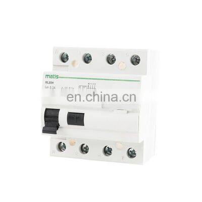 Intelligent RCCB ML50H-4P 240/415V 60HZ Residual Current Device Circuit Breaker