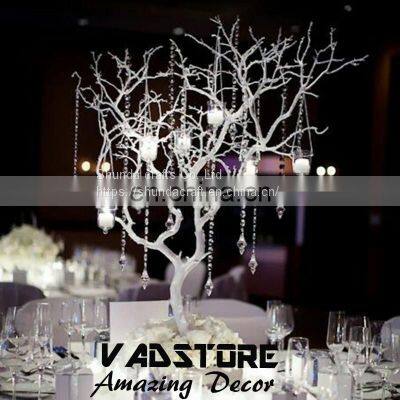 Decorative ornaments Christmas Tree With Crystal Pendant creative home gardening resin decoration