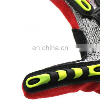 Heavy Duty Impact Resistant Oil Field Work Hand Protective Hand Gloves Nitrile Coating Gloves