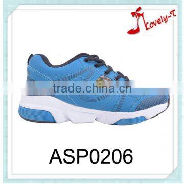 Blue sky sport shoes sneaker durable online platform sport shoes with shoelace