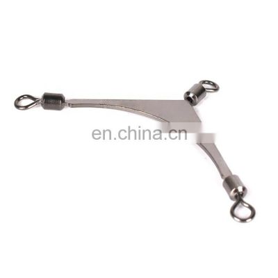 Anti Rust Freshwater Stainless steel Cross fishing swivel