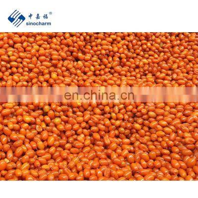 Sinocharm BRC-A approved IQF Sea Buckthorn  Frozen Sea Buckthorn