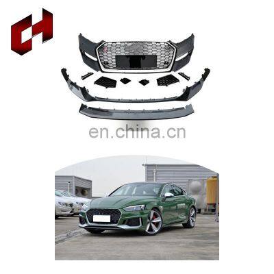 CH Hot Selling Pp Material Car Grills Engine Hood Scoop Wheel Eyebrow Led Light Whole Bodykit For Audi A5 2017-2019 To Rs5