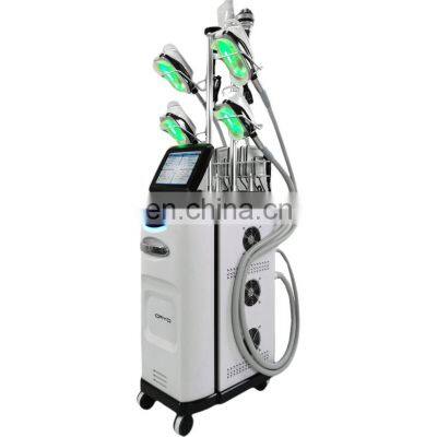 2022 hot selling 5 handle cryolipolysis machine/fat freezing slimming machine combine double chin cryo