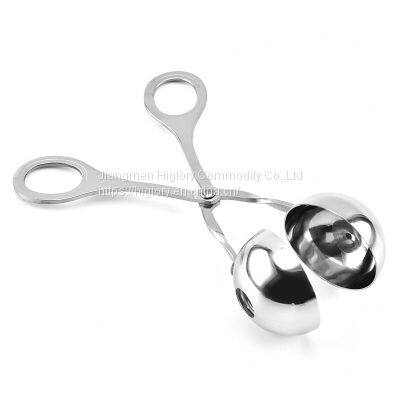 Non-Stick Stainless Steel Meat Baller Tongs Cake Pop Meatball Maker Ice Tongs Salad Tong Dough Scoop photo-4