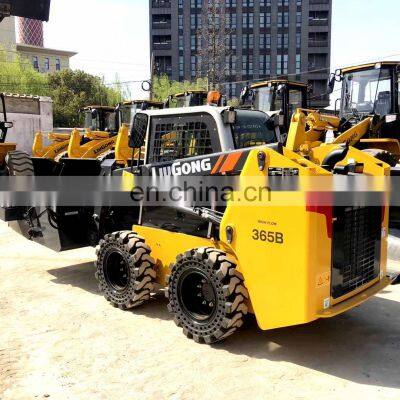 Chinese Brand 50HP Wheeled Skid Steer Loader 12 Ton At The Wholesale Price 365B photo-4
