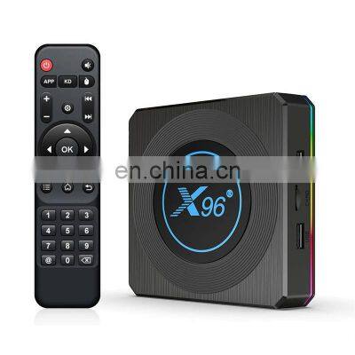 X96 X4 tv box android 11 with S905X4 Quad Core 8K Media Player 2.4G 5G Wifi Google AV1 VP9 Smart Set Top Boxes