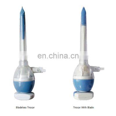 Disposable Optical Trocar in 5mm/10mm/11mm/12mm/13mm/15mm