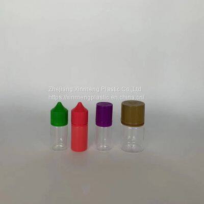 Colorful 30ml Short V3 E-liquid Bottle Childproof Flat Cap Squeeze Plastic Pet E-juice Vape Oil Dropper Bottle photo-4