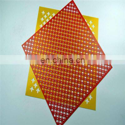 Stainless steel /aluminum honeycomb perforated metal mesh