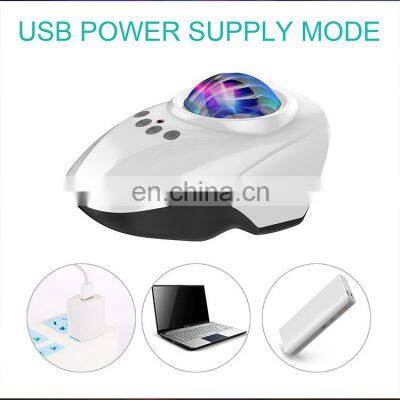 LED Nebula Aurora Night Light Kids Music Rotating Remote Control Blue Tooth Projector photo-3