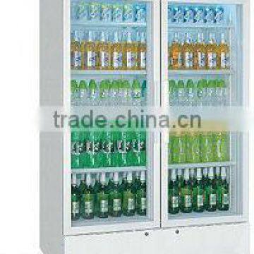 High Quality 268L glass door Display fridge with CE/UL/ETL/GS