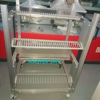 Aluminum Alloy Material SMT Storage Feeder Cart for Panasonic NPM CM602 402 Feeder