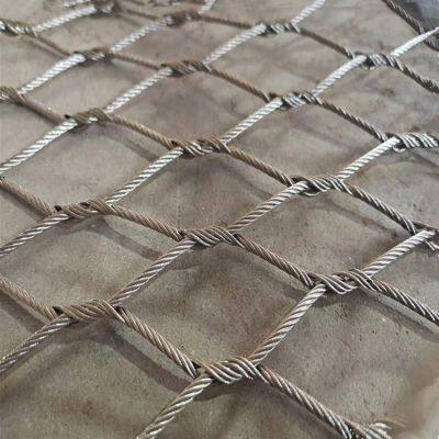 Special Protective Net for lion cage, ventilation fence, buckle stainless steel rope net