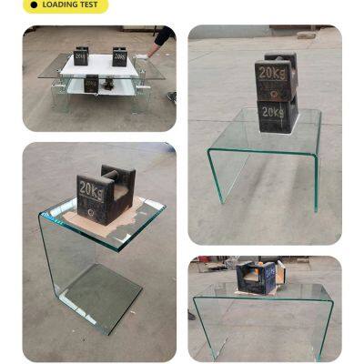 Home Table Bedroom Desk Simple Writing Office Desk Student Study Table Simple Toughened Glass Computer Table photo-5