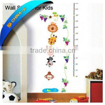 Children's height pvc wall stickers for sitting room