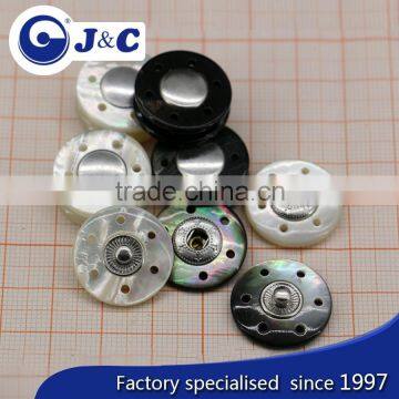 Brand Name Buttons Black Lip Shell Button for Shirt photo-3