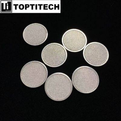 Sintered SS316L Powder Filter Discs With a 1mm Ring Outside photo-3