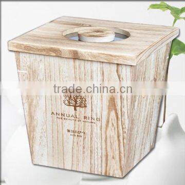 nutural wooden Ricer storage barrels wood cereal boxes