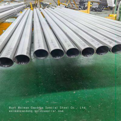 Petroleum Welded Titanium Pipe 32mm OD 1.5mm Wall Thickness Titanium Welded Pipe 6m Length Pickled Surface