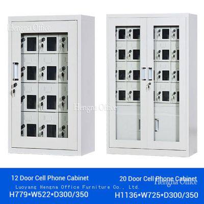 Gewerbegrade Handy-Ladebox mit USB-Anschlüssen - Sicherheits-Schließfachschrank mit 12 Fächern für Büros und Schulen photo-4