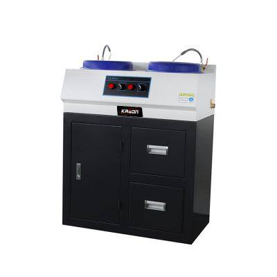 HST-P2G High Quality Dual-Disc Metallographic Specimen Polishing Machine Low Noise 1-Year Warranty for Laboratory Testing Use photo-6