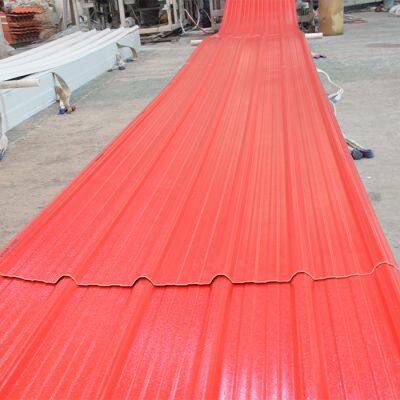 Modern PVC Roofing Tile UPVC Anti-Corrosive Trapezoidal Wave Roof Sheet Windproof Fireproof House Building Outdoor Usage photo-3