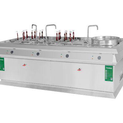 Luxury Commercial Combination Range Stainless Steel Cooking Equipment for Hotel Kitchen photo-2