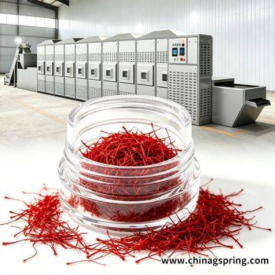 Low Temperature Microwave Dryer for Saffron Color Protection Drying Equipment
