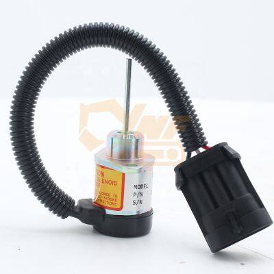 Kubota V2203 12V Engine Stop Solenoid 1G925-60011 1503ES-12A5UC4S 1503ES-24A5UC4S