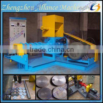 Dry & Wet type twin-screw floating Fish feed pellet press machine