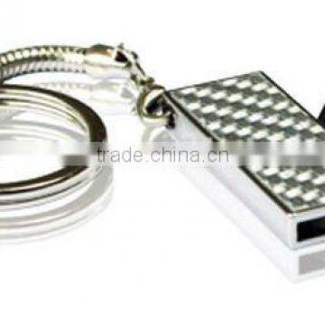 Laser logo, full capacity mini metal USB flash disk