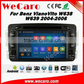 Wecaro WC-MB7507 Android 5.1.1 Car multimedia system for benz Viano Vito W638 W639 2004 2005 2006 autoradio gps stereo