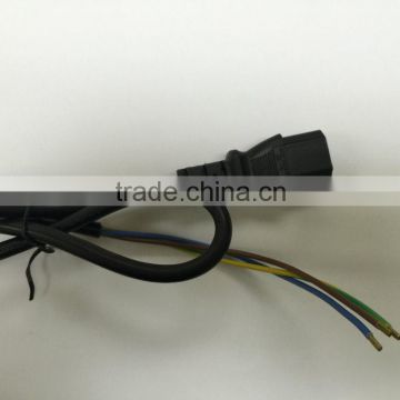 H05VV-F 3*0.75mm NS-15 2 plug Code IEC 60320 C13 Applicable Flxible Power Cord Cable