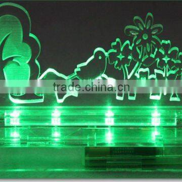Acrylic B/O LED Christmas Decoration Light