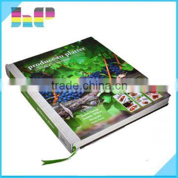 high-quality colorful cook book printing