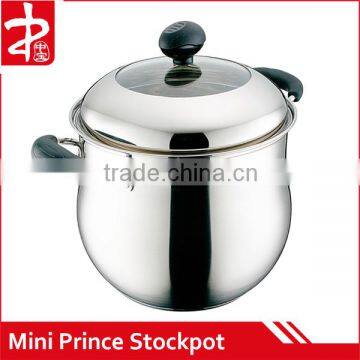 Stainless Steel Mini Prince Saucepan Non-stick Cookware Set