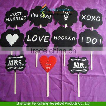 10pcs Photo Booth Props on A Stick Moustache Weddings Favor