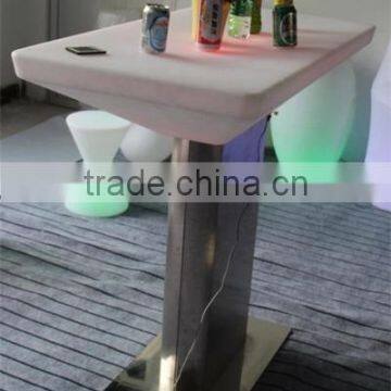 PE Plastic Big Bar Table with LED light and remote 120110B