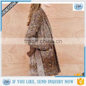 High Quality Cashmere Wool Woman Cardigan 2016 Wholesale Sweater photo-3