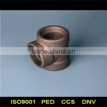 3 Way copper elbow fitting