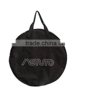 Heavy duty portable double bike wheel bag